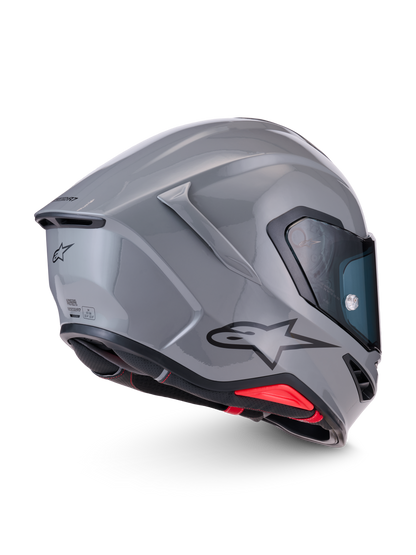 Alpinestars S R7 Solid Helmet - Grey / Glossy
