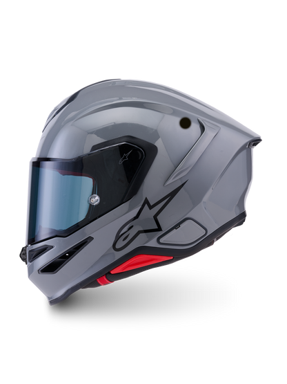 Alpinestars S R7 Solid Helmet - Grey / Glossy