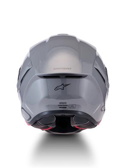 Alpinestars S R7 Solid Helmet - Grey / Glossy