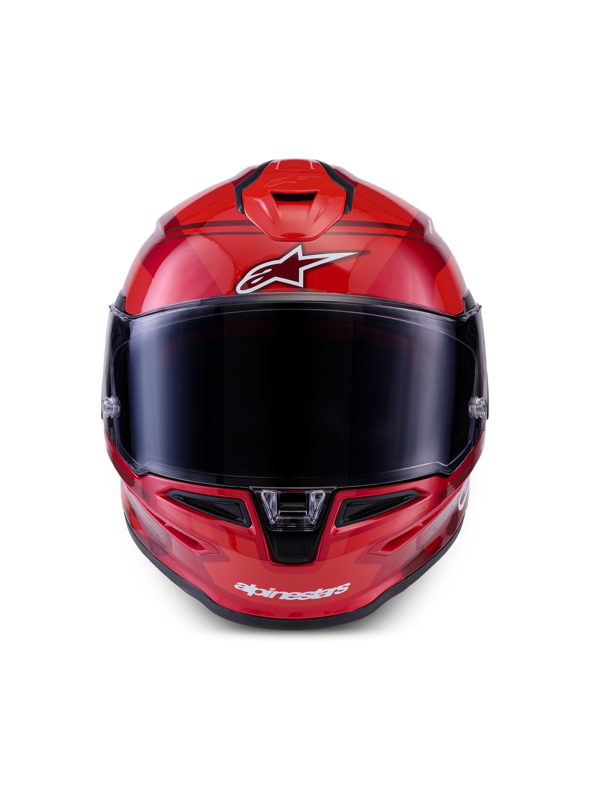Alpinestars S R7 A-CORE Helmet - Red / White / Glossy