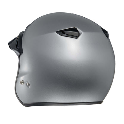 Shoei RJ Platinum-R Plain Helmet - Light Silver