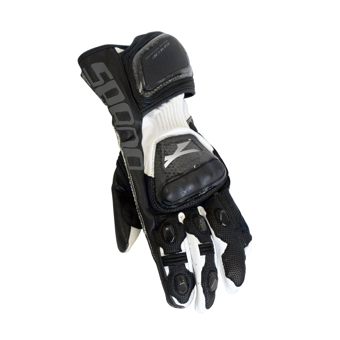 Spada Leather Gloves Elite White