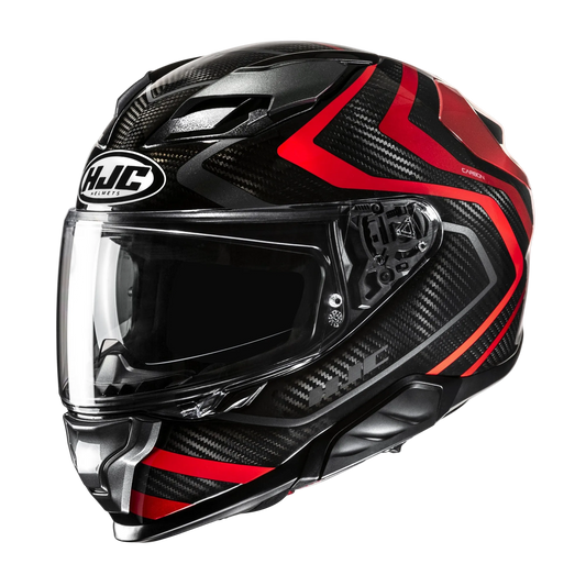 HJC F71 Sports Touring Carbon Helmet Nevio - Red