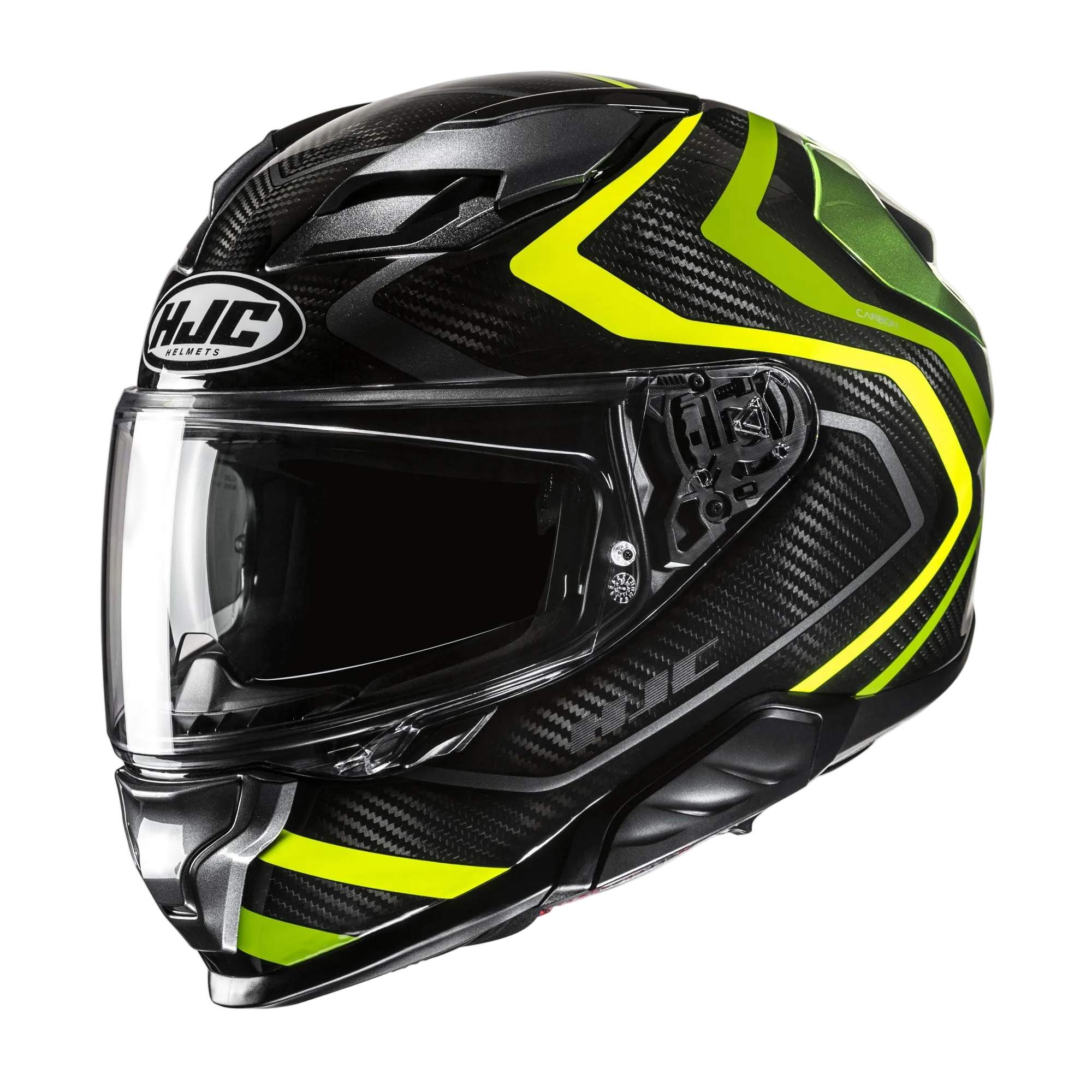 HJC F71 Sports Touring Carbon Helmet Nevio - Yellow