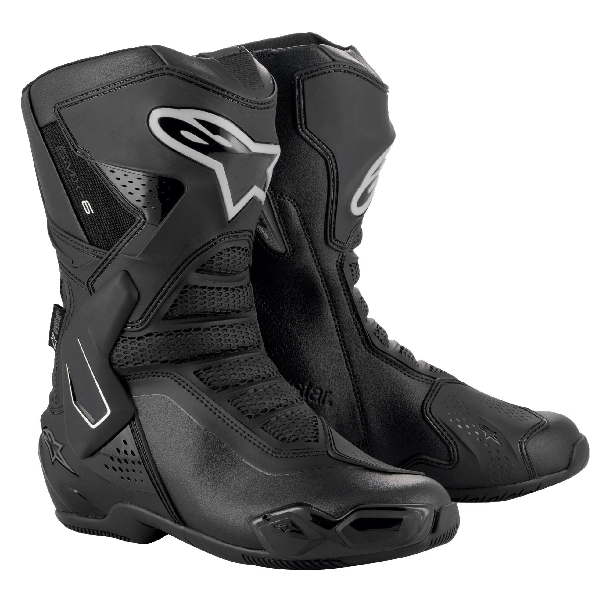 Alpinestars Stella SMX-6 V3 Drystar Waterproof Boots - Black / Silver