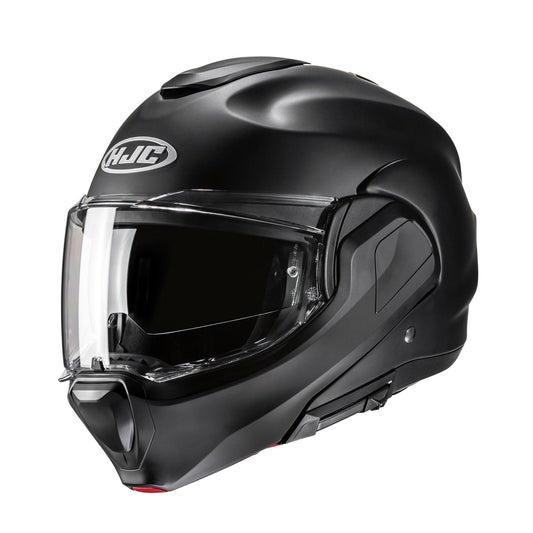 HJC F100 Flip Front Helmet Matt - Black