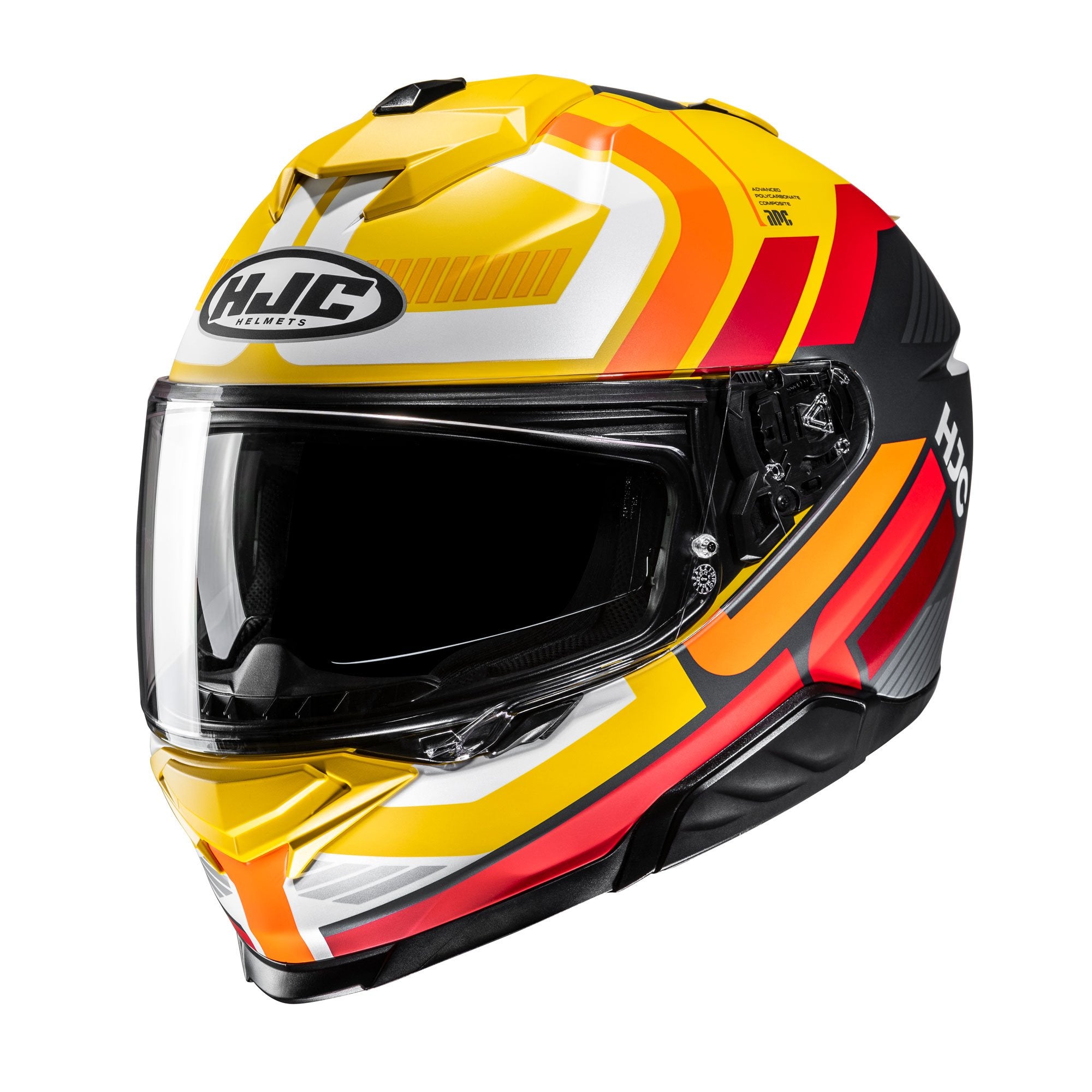 HJC I71 Full Face Helmet Viz - Yellow – Mega Motorcycles