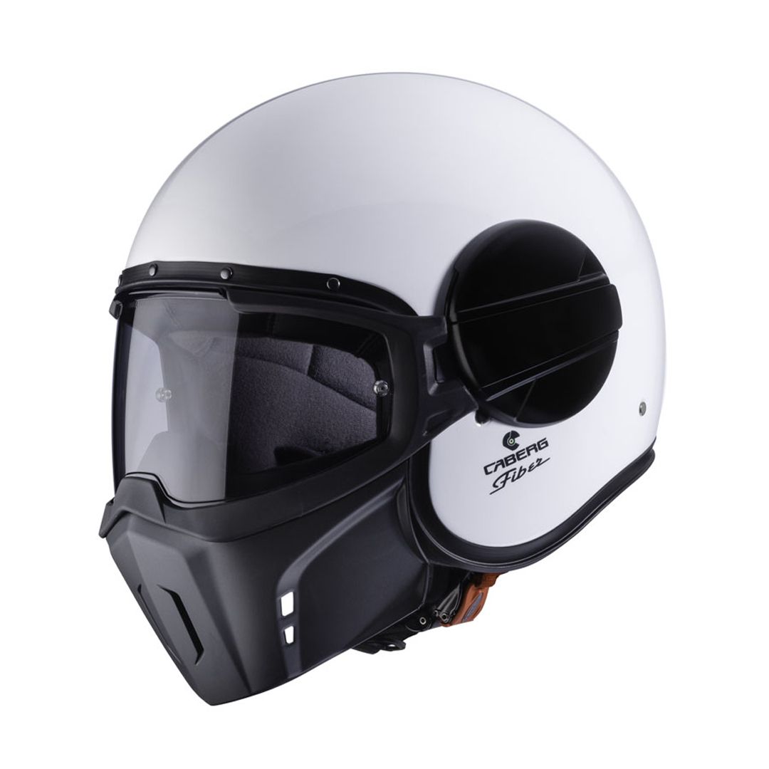CABERG Ghost White Helmet