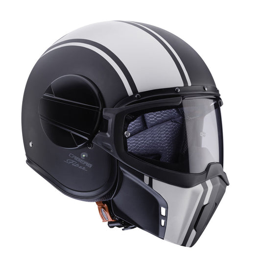 CABERG Ghost Legend Matt - Black / White Helmet