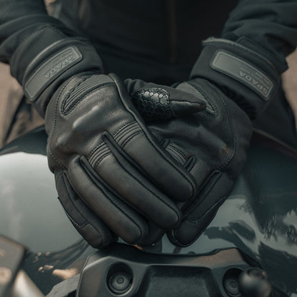 Spada Oslo Rev.2 CE Waterproof Ladies Leather Gloves - Black