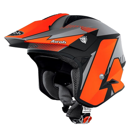 Airoh TRR S Pure Helmet - Matt Orange