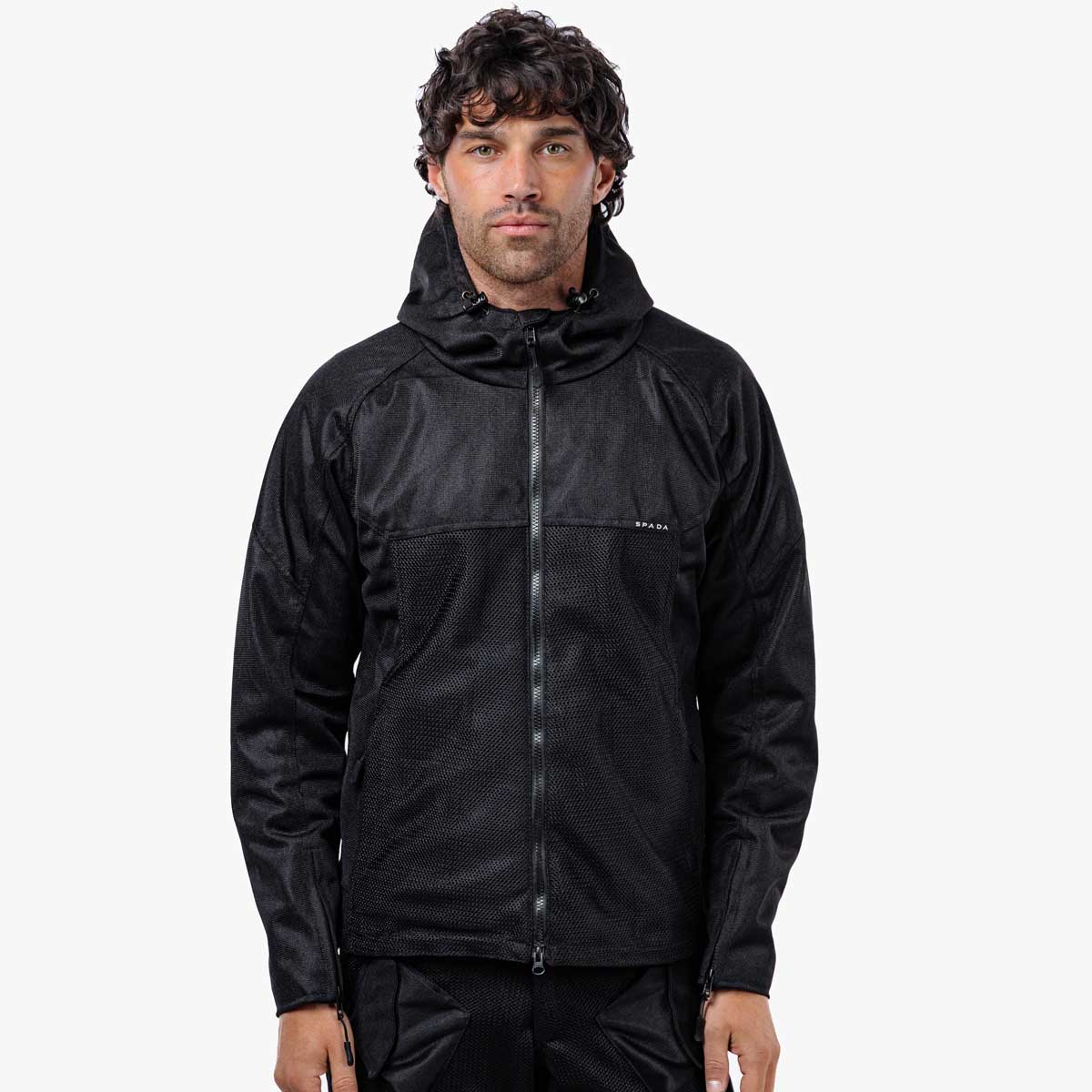 Spada Hooded Air CE Jacket - Black