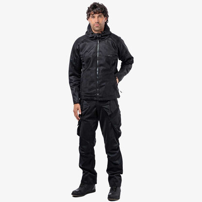 Spada Hooded Air CE Jacket - Black