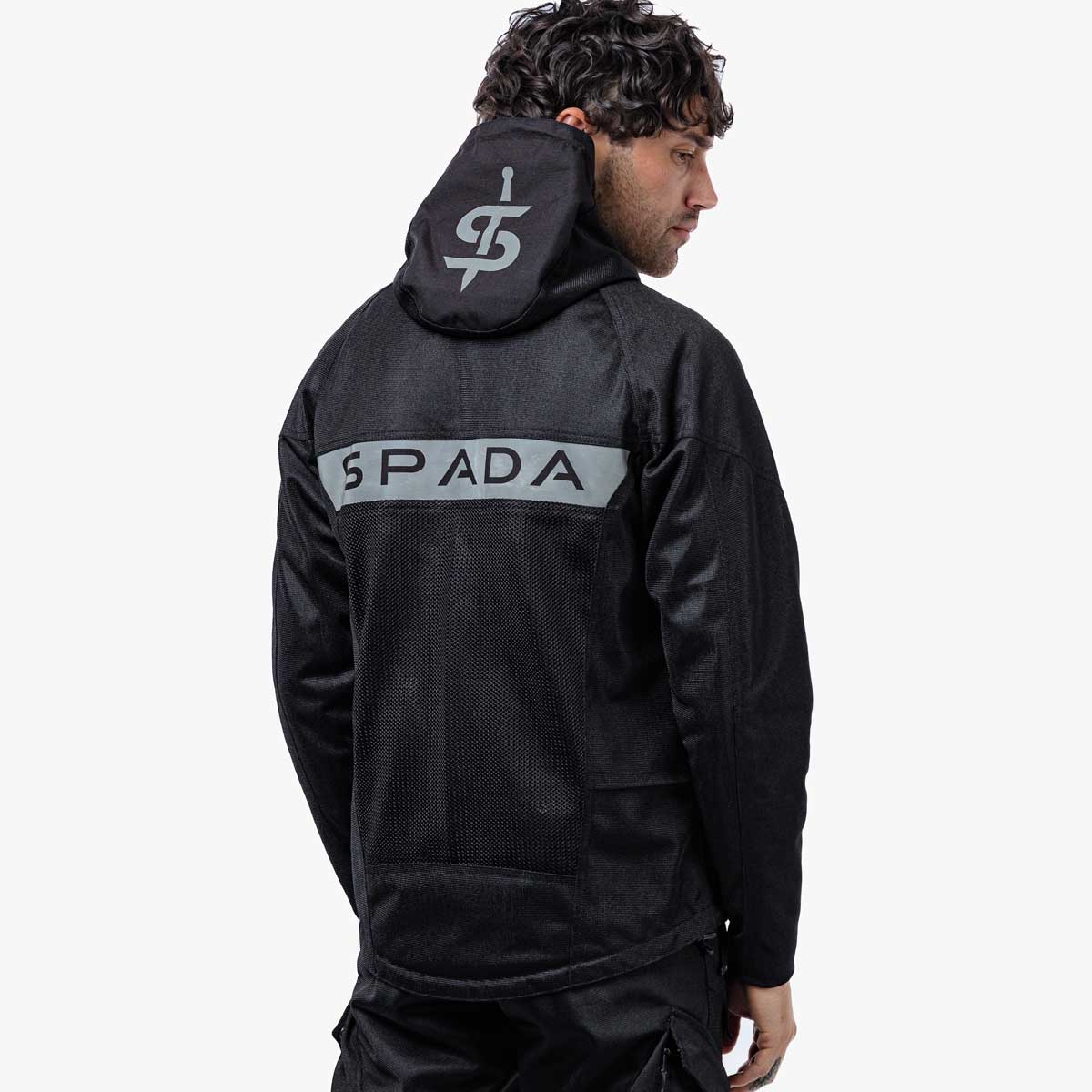 Spada Hooded Air CE Jacket - Black