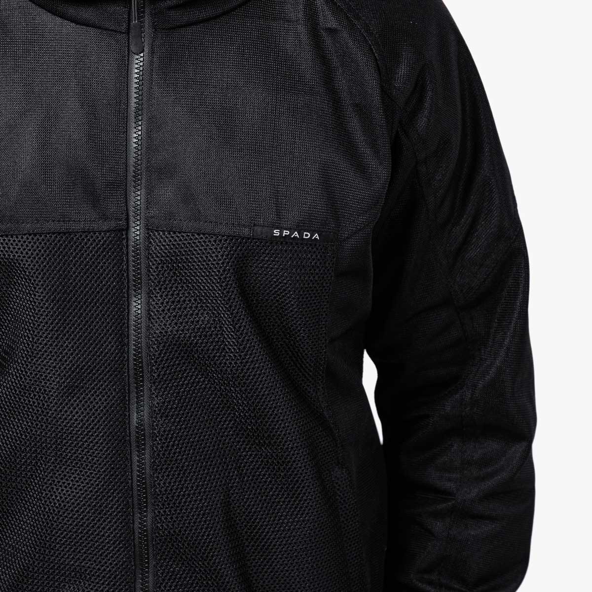 Spada Hooded Air CE Jacket - Black