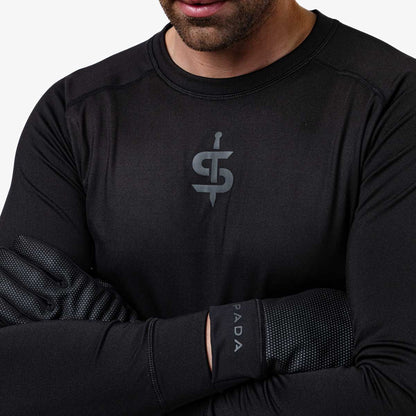 Spada Crucible Baselayer Crew LS - Black