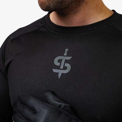 Spada Crucible Baselayer Crew LS - Black