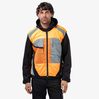 Spada Spark Visibility Vest - Orange Fluo