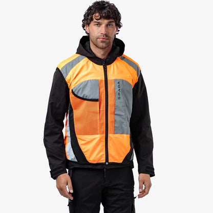 Spada Spark Visibility Vest - Orange Fluo