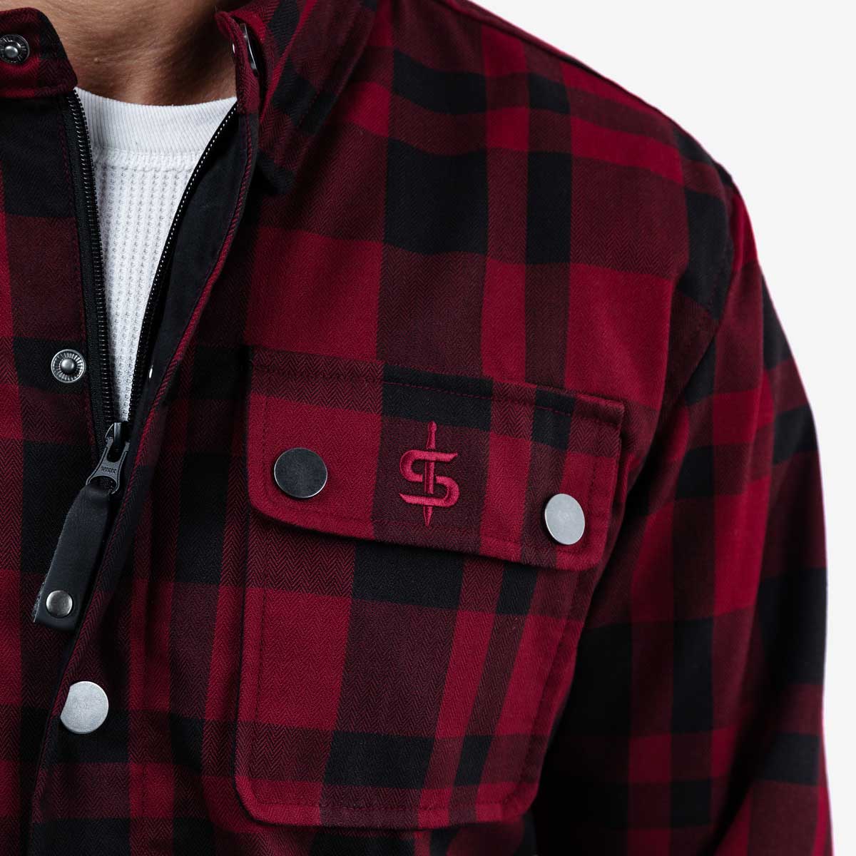 Spada Ember CE Shirt - Black / Red