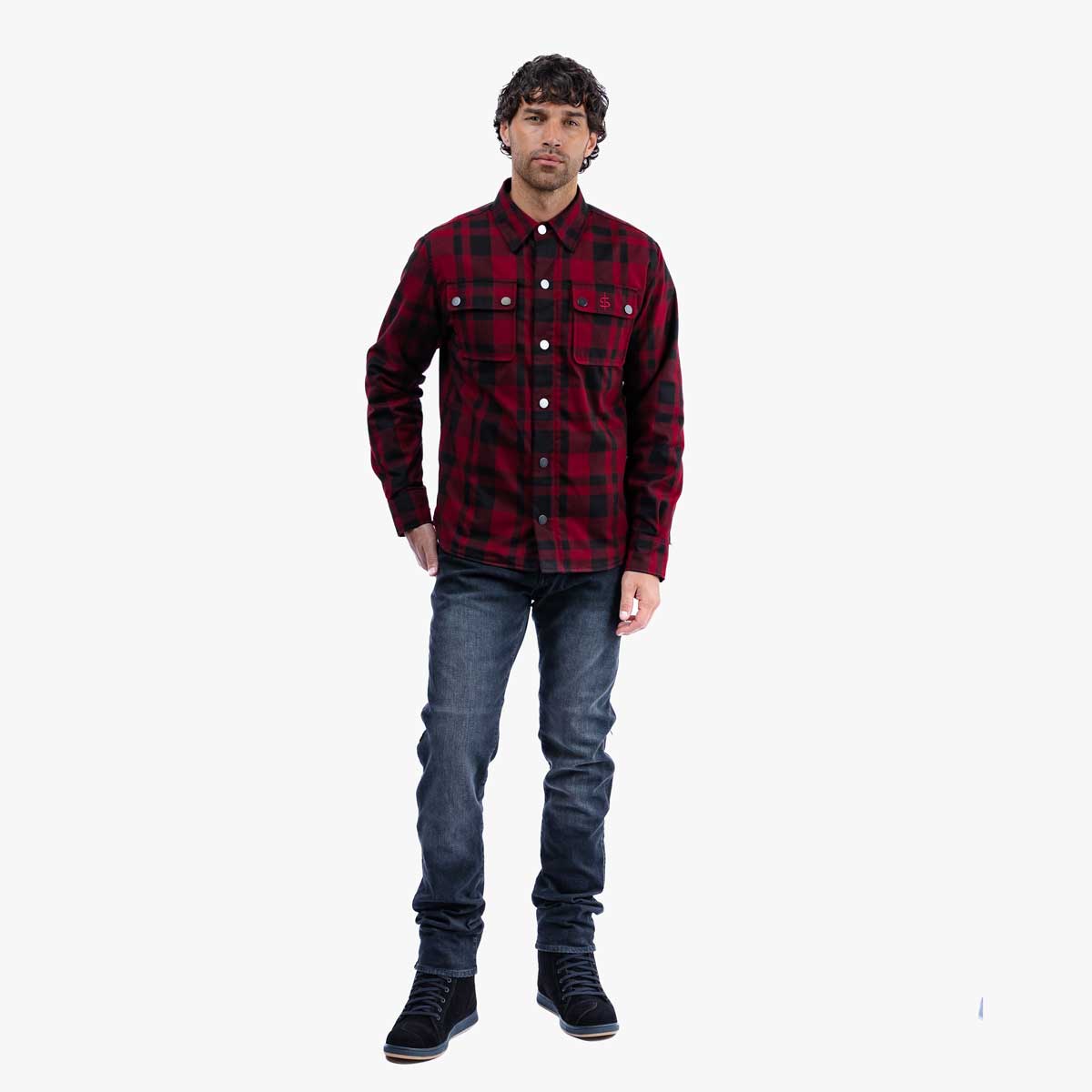 Spada Ember CE Shirt - Black / Red