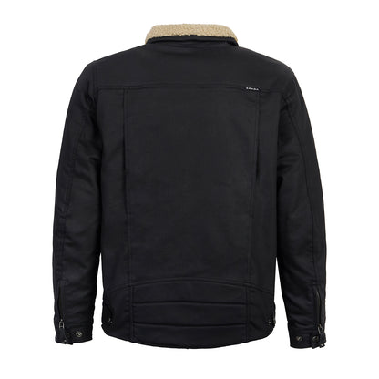 Spada Temper Trucker CE Jacket - Black / Tan
