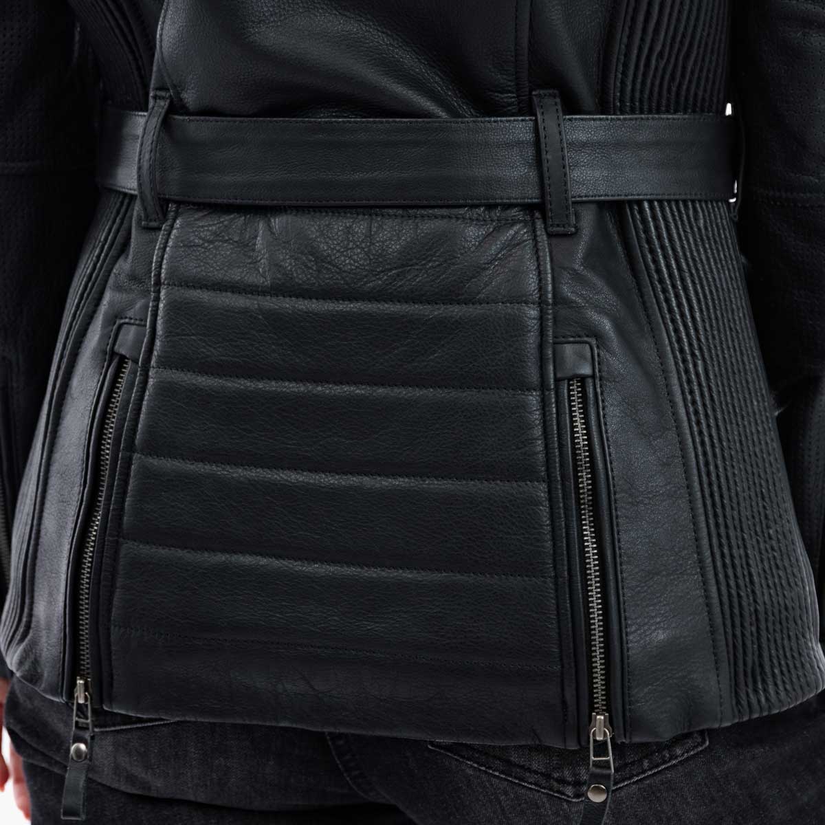 Spada Lancer Leather CE Ladies Jacket Black