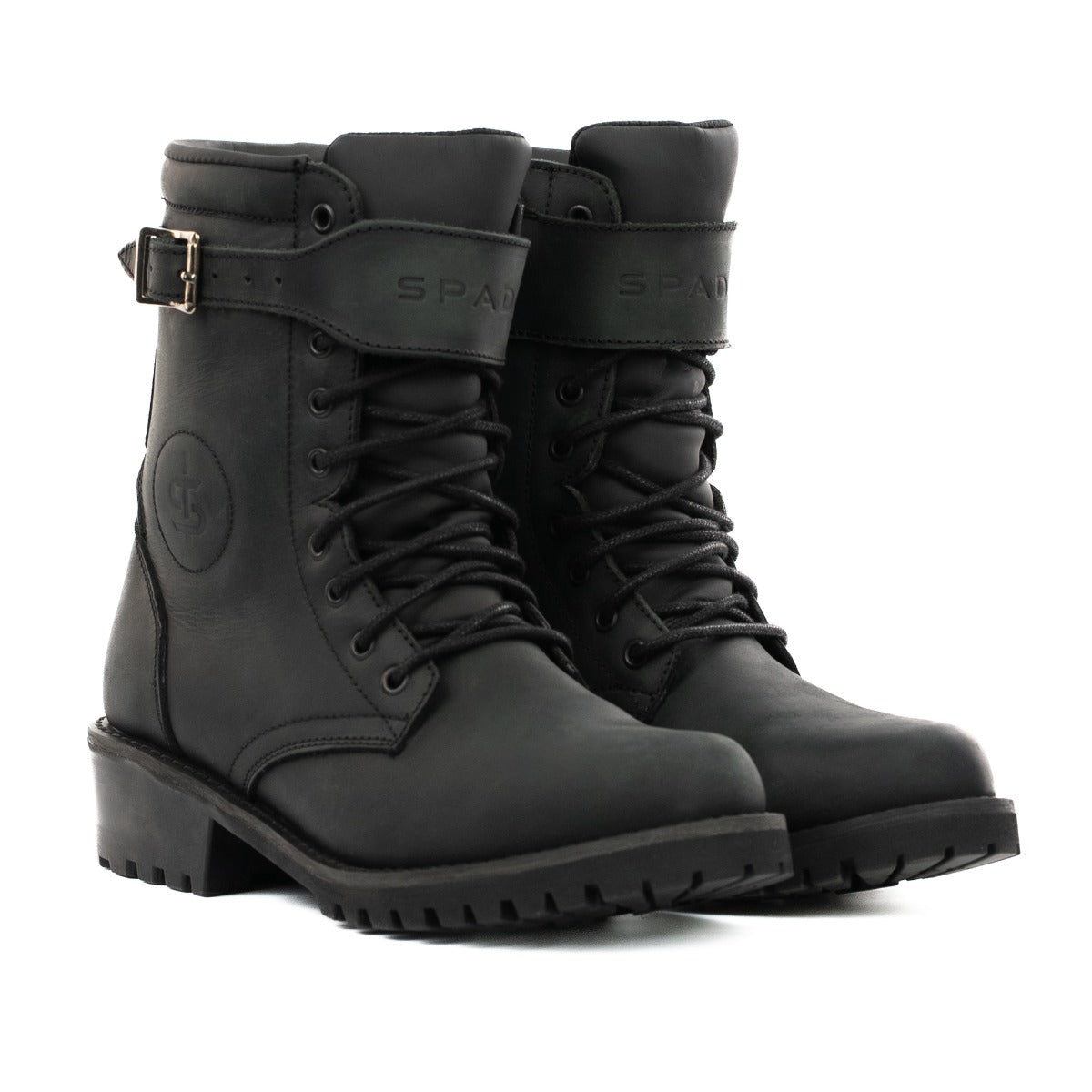 Spada Piston CE Ladies Motorcycle CE Waterproof Boots - Black
