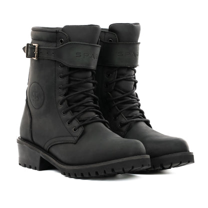 Spada Piston CE Ladies Motorcycle CE Waterproof Boots - Black