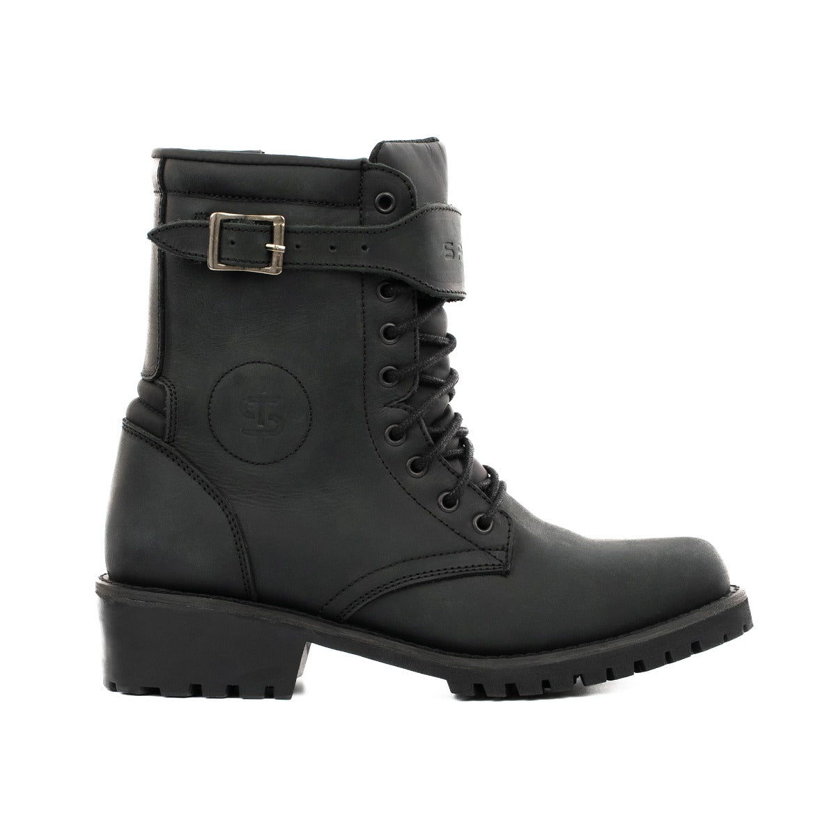 Spada Piston CE Ladies Motorcycle CE Waterproof Boots - Black