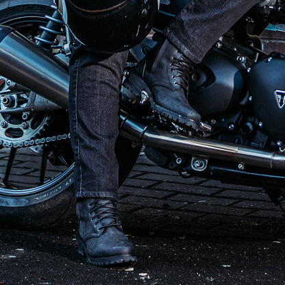Spada Piston CE Ladies Motorcycle CE Waterproof Boots - Black