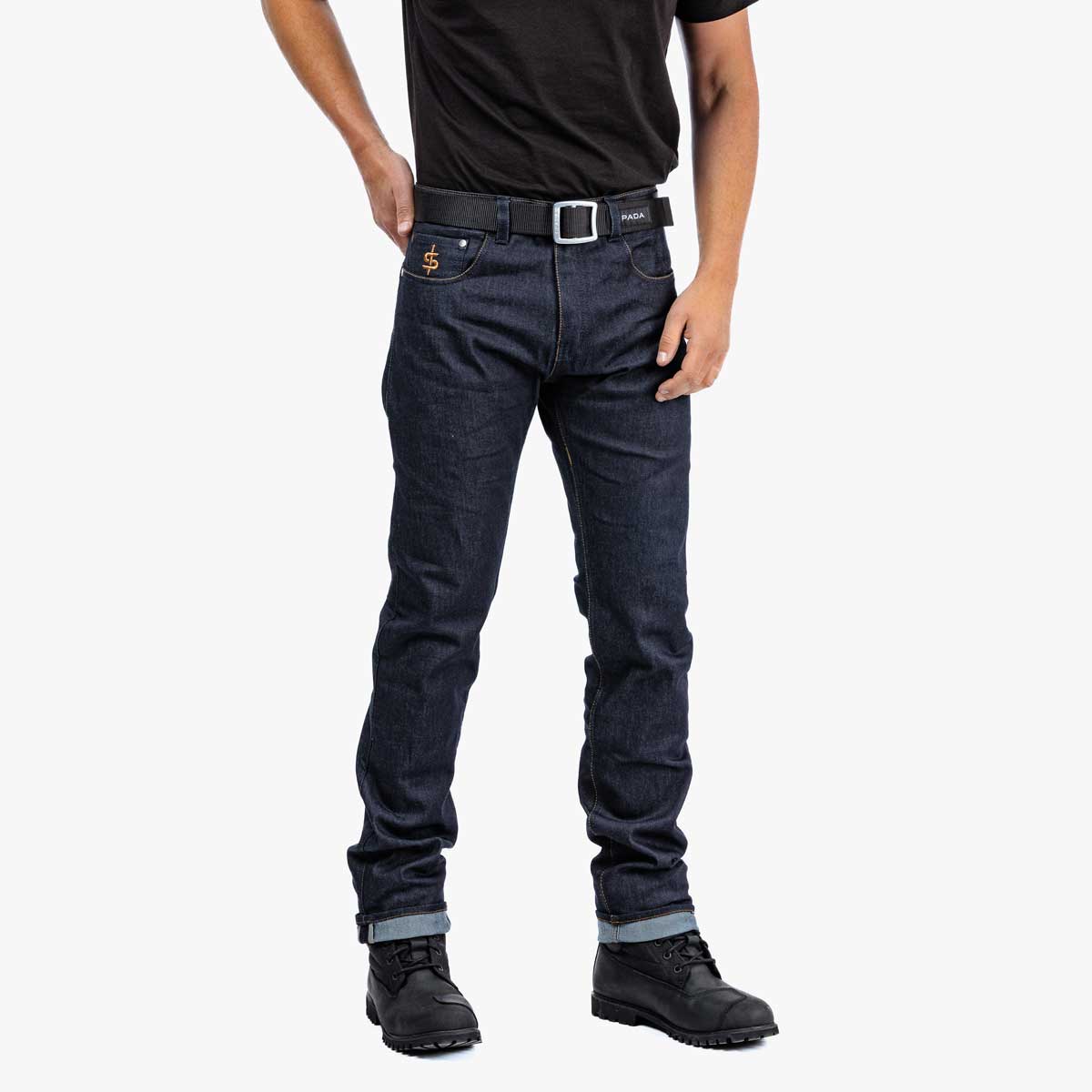 Spada Ronin CE Men's Jeans Short Leg Raw Indigo