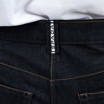 Spada Ronin CE Ladies Jeans Short Leg Raw - Indigo