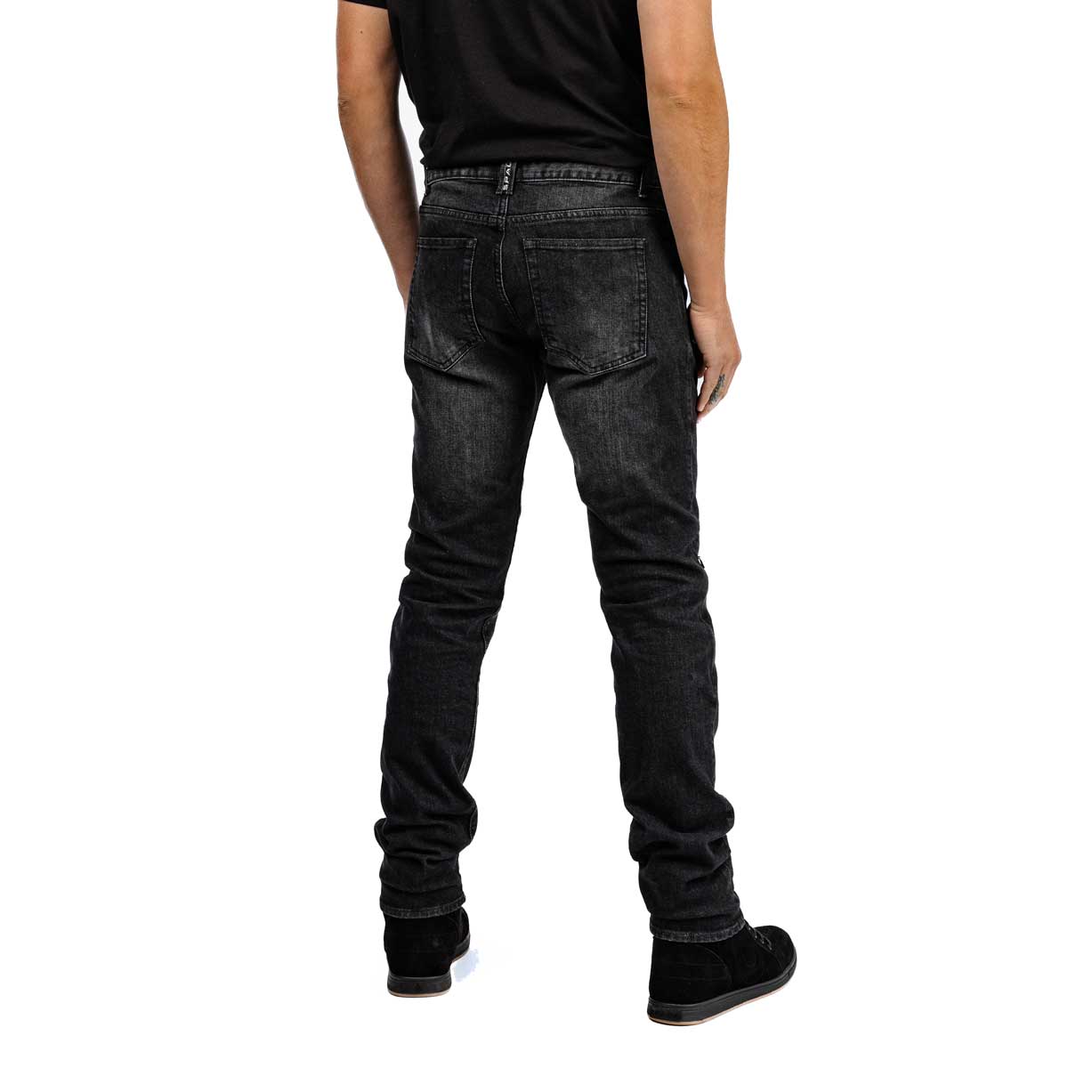 Spada Drifter CE Mens Jeans Washed Black