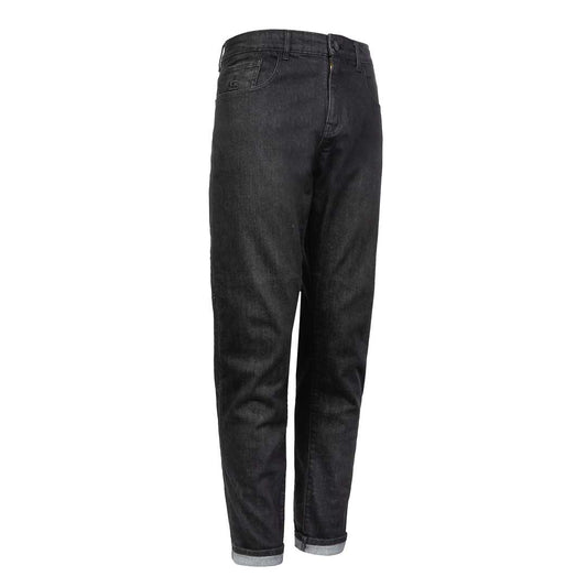 Spada Drifter CE Mens Jeans Short Leg Washed Black