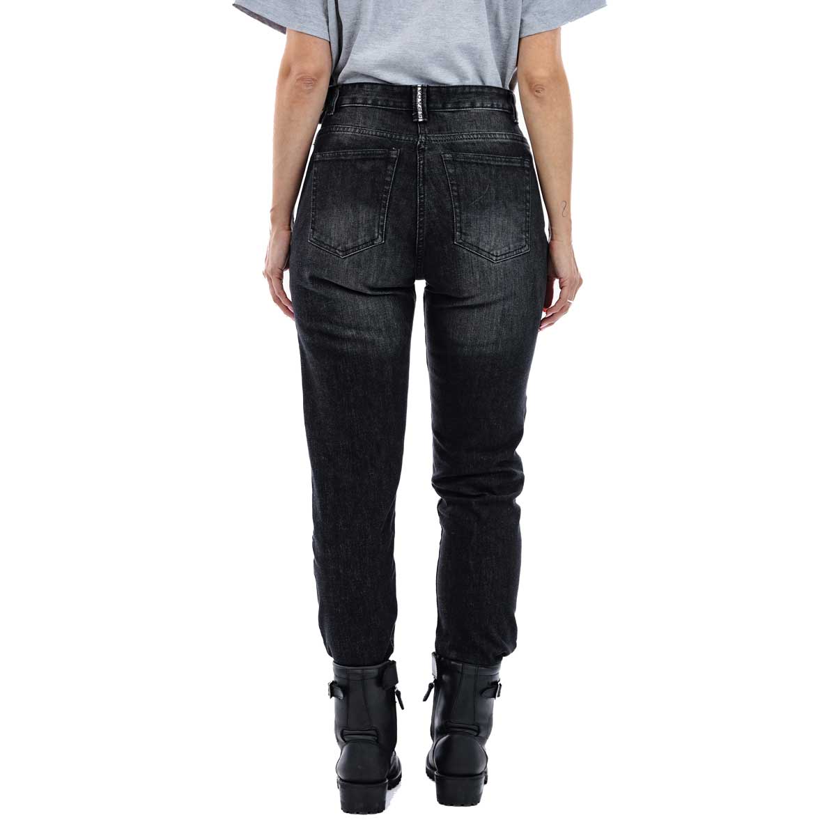Spada Drifter CE Ladies Jeans Washed Black