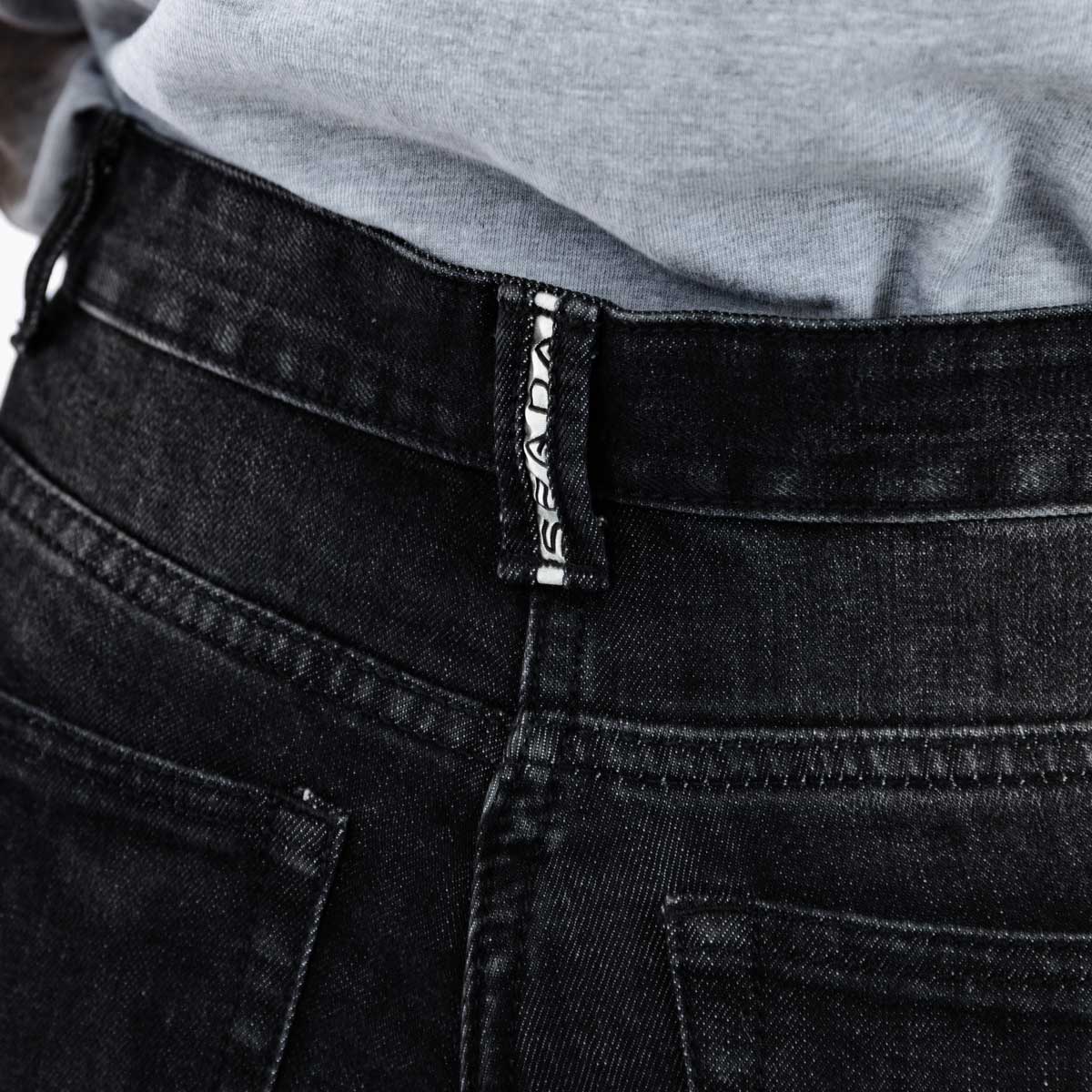 Spada Drifter CE Ladies Jeans Washed Black