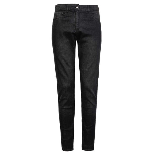 Spada Drifter CE Ladies Jeans Short Leg Washed Black
