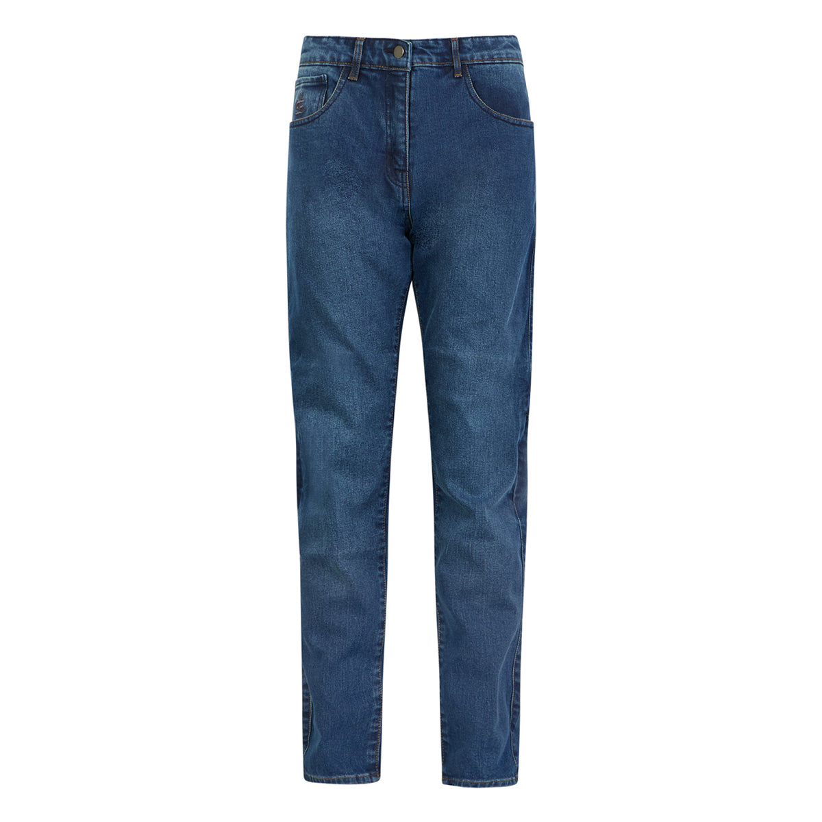 Spada Drifter CE Ladies Jeans Short Leg Washed Blue