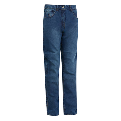 Spada Drifter CE Ladies Jeans Short Leg Washed - Blue