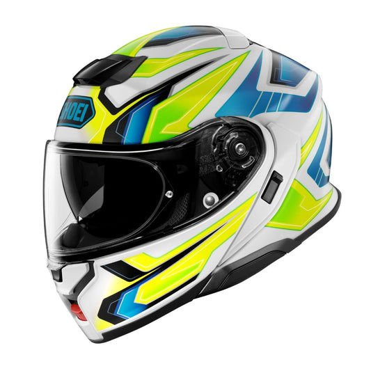 Shoei Neotec 3 Anthem Flip Front Helmet TC3 - Yellow / Blue