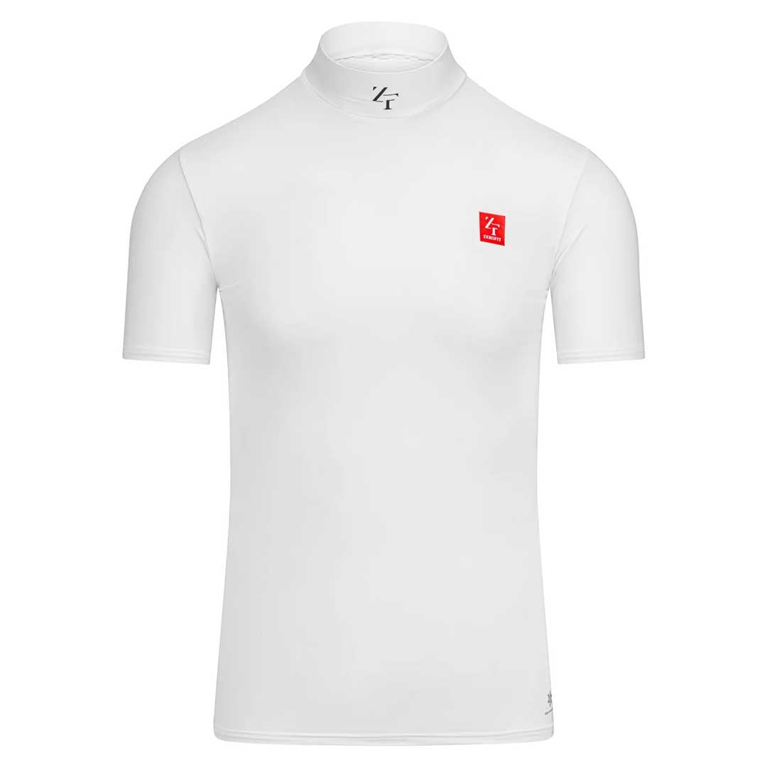 ZeroFit IceSkin Baselayer Short Sleeve - White