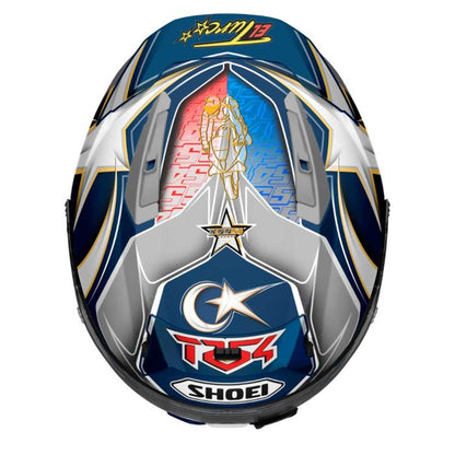Shoei X-SPR Pro Toprak TC-2 Helmet - SIGNED by Toprak!