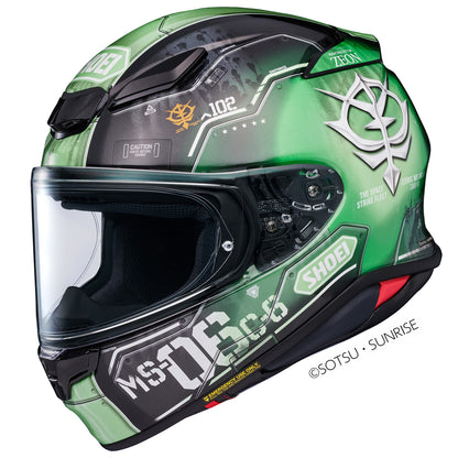 Shoei NXR2 -06C-6 Zaku II TC-4 Helmet