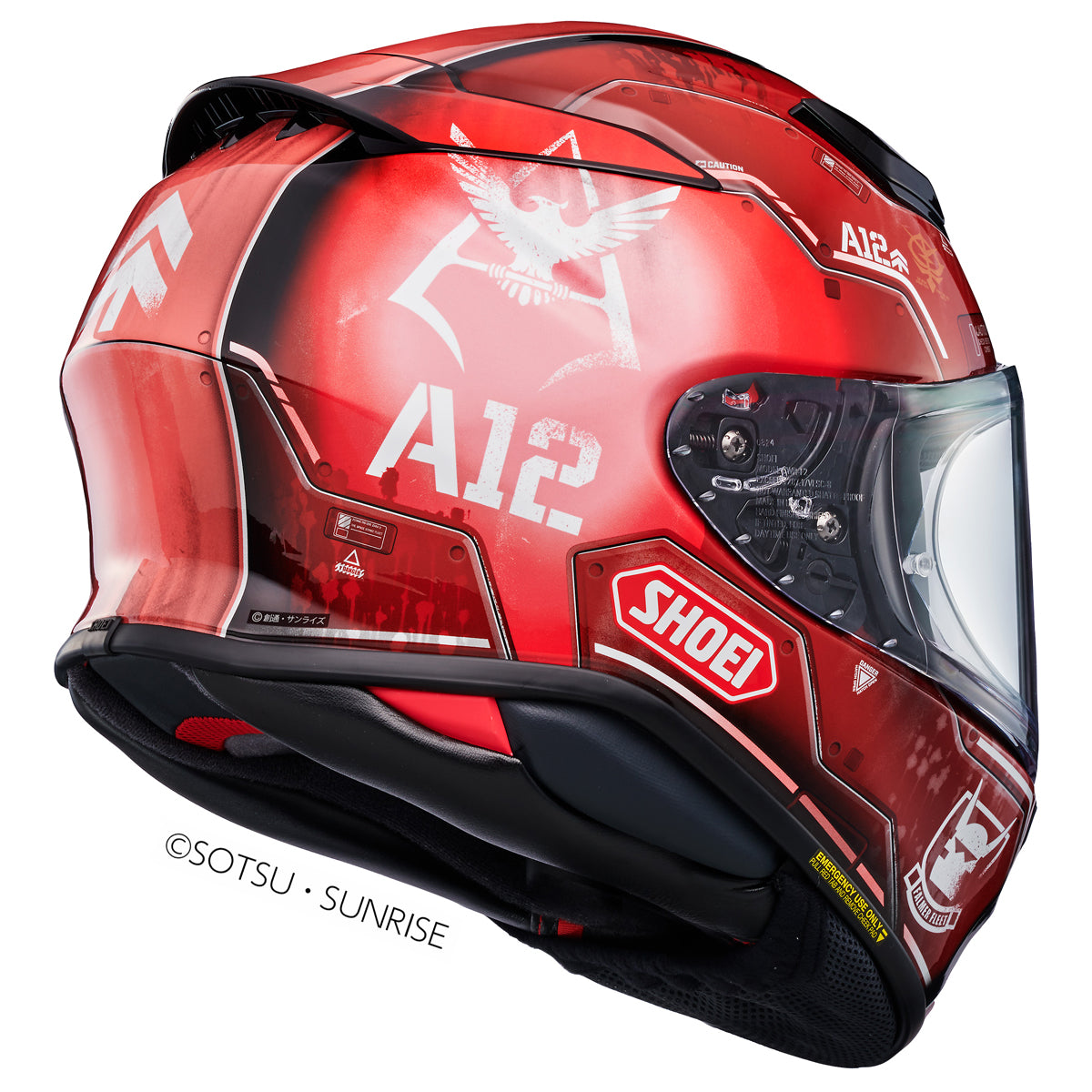 Shoei NXR2 MS-06S Char's Zaku II TC-1 Helmet