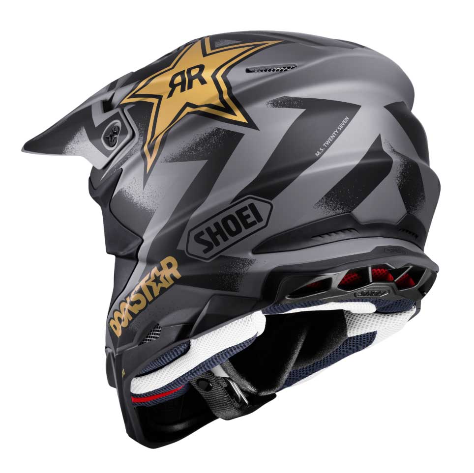 Shoei VFX-WR 06 Malcolm Stewart 27 TC-5 Helmet