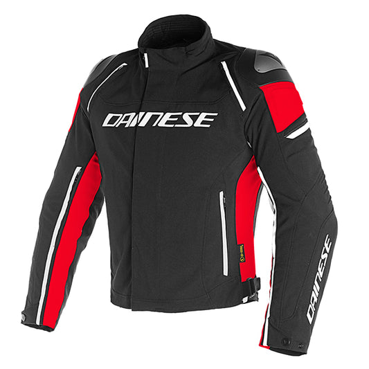 Dainese Racing Dry Jacket 684 - Black / Black / Red
