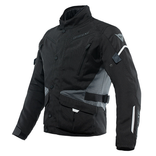 Dainese Tempest 3 D-Dry Waterproof Jacket - Black / Black / Ebony