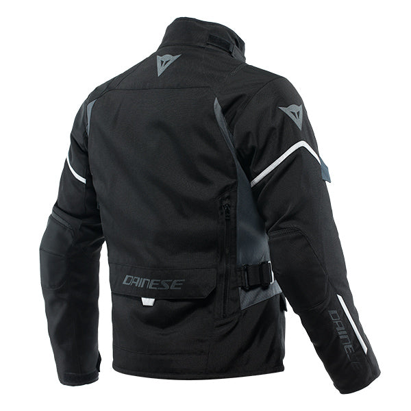 Dainese Tempest 3 D-Dry Waterproof Jacket - Black / Black / Ebony