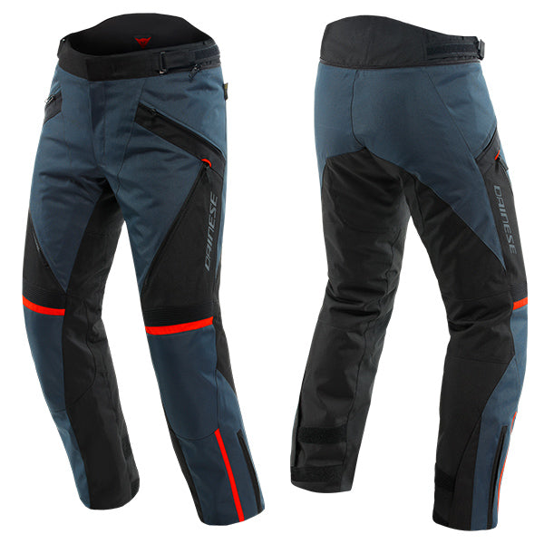 Dainese Tempest  3 D-DRY Trouser - Ebony / Black / Lava Red